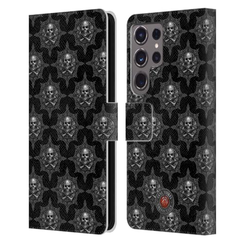Funda cuero Samsung Galaxy S24 Ultra 5G Head Case Designs Anne Stokes