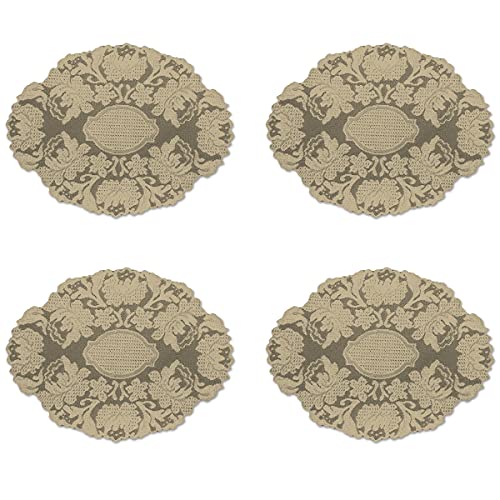 12 x 16 in. Windsor Doilies Antique - Set of 4