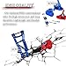 RCMYou Upgrades Part for 1/10 Slash 2WD,Alloy Front Rear Suspension Arm,Caster Block,Steering Blocks,Rear Stub Axle Carriers Upgrades Hops Up Set for Slash 2WD,Navy Blue