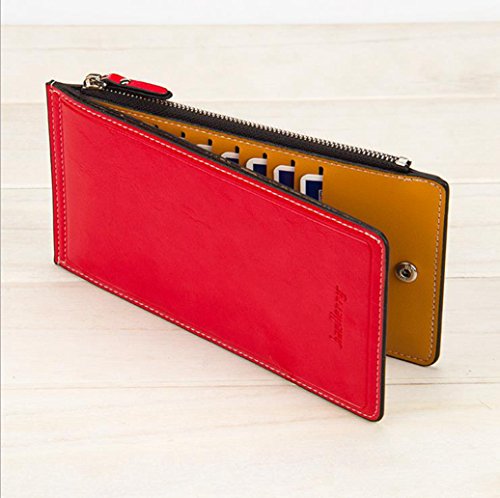 Manyip Leather women Wallet, Credit Carder Holder Purse,Coin pocket,RFID protection.2