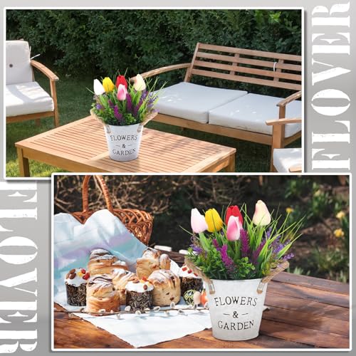 Artificial-Potted-Flowers-10-Tall-Fake-Tulips-Lavender-Spring-Table-Centerpiece-Farmhouse-Floral-Arrangement-in-Vase-Faux-Decorative-Plants-for-Home-Office-Outdoor-Easter-Patio-Decor Artificial Potted Flowers 10 Tall Fake Tulips Lavender Spring Table Centerpiece Farmhouse Floral Arrangement in Vase Faux Decorative Plants for Home Office Outdoor Easter Patio Decor