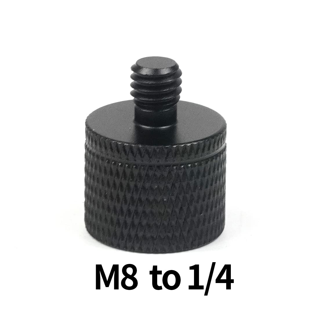 2 Adattatori Da M8 Femmina A 1/4" Maschio Per Treppiedi E Fotocamere – Vite Di Conversione In Alluminio Anodizzato