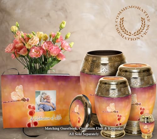Image of Dragonfly Cremation Urns for Human Ashes Adult Female Urns for Ashes