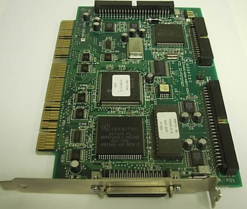 Adaptec Dual-Channel SCSI Controller - Refurbished - AHA-2742AT