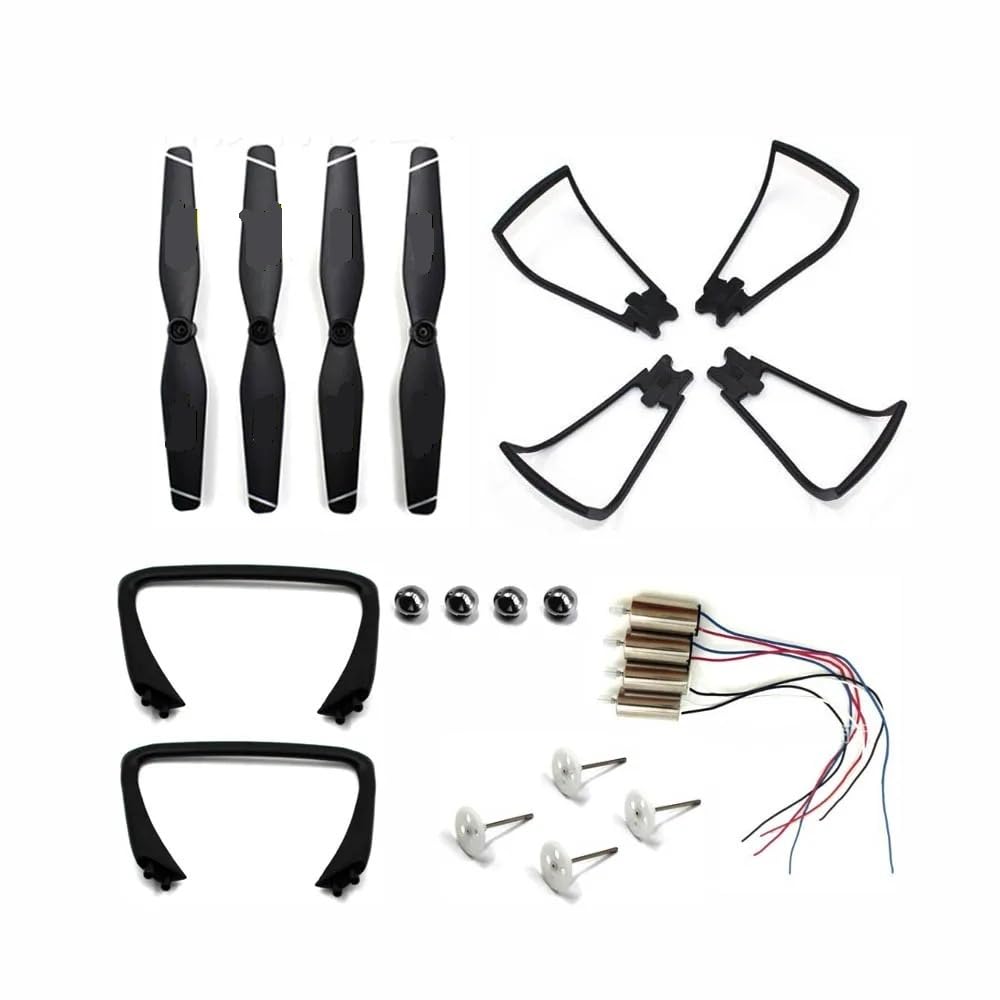 Ajuste for SG106 Wifi FPV RC Repuestos Accesorios Motor Motores Marco De Hélice Kit De Tren De Aterrizaje