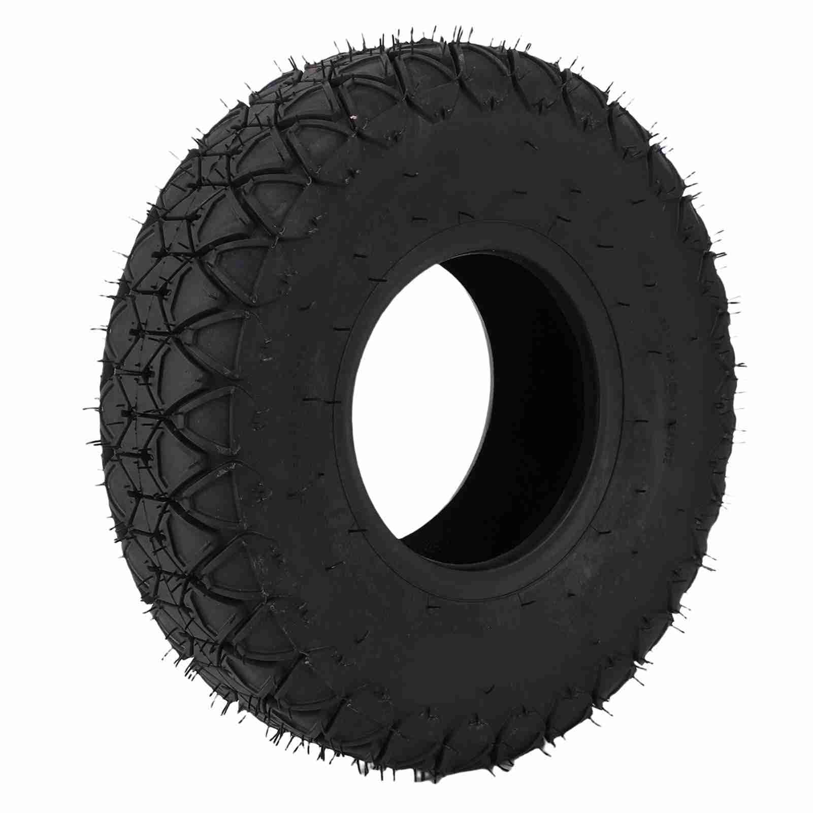 Neumático para Quitanieves 14x4.00-6 Construcción de Capas a Prueba de Pinchazos, Neumático sin Cámara Robusto para Tractor de Césped con Excelente Agarre y Antideslizante,