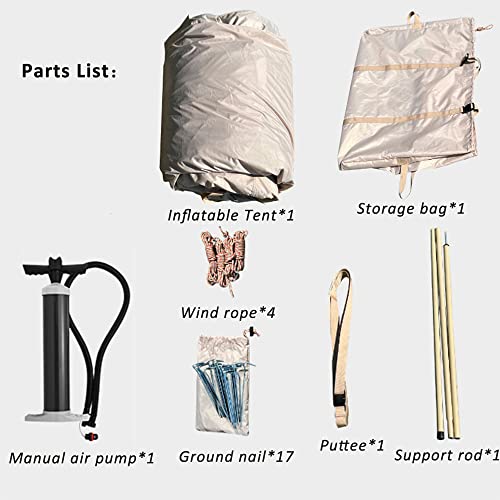 Carpa Inflable Outdoor 5-8 Personas Impermeable miniatura 3