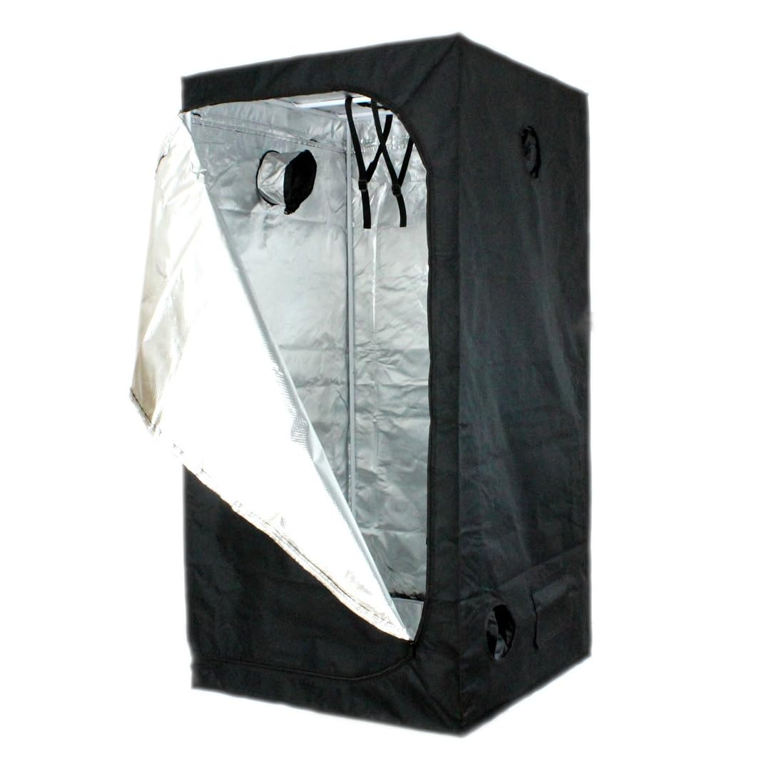 Tienda de cultivo 90 x 90 x 180 cm, caja para el cultivo de plantas, tienda de cultivo