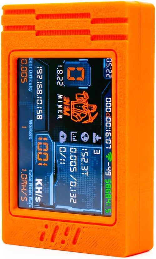 NM Miner 1000K – Bitcoin Lottery Miner for Solo Mining, Crypto Mining Hardware, Low Power USB BTC Miner Alternative, Mini Bitcoin Miner Desktop Gadget for Blockchain Enthusiasts (1000K) image 4