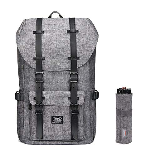Travel Laptop Backpack, Outdoor Rucksack, School backpack Fits 15.6(Linen Grey2pcss)
