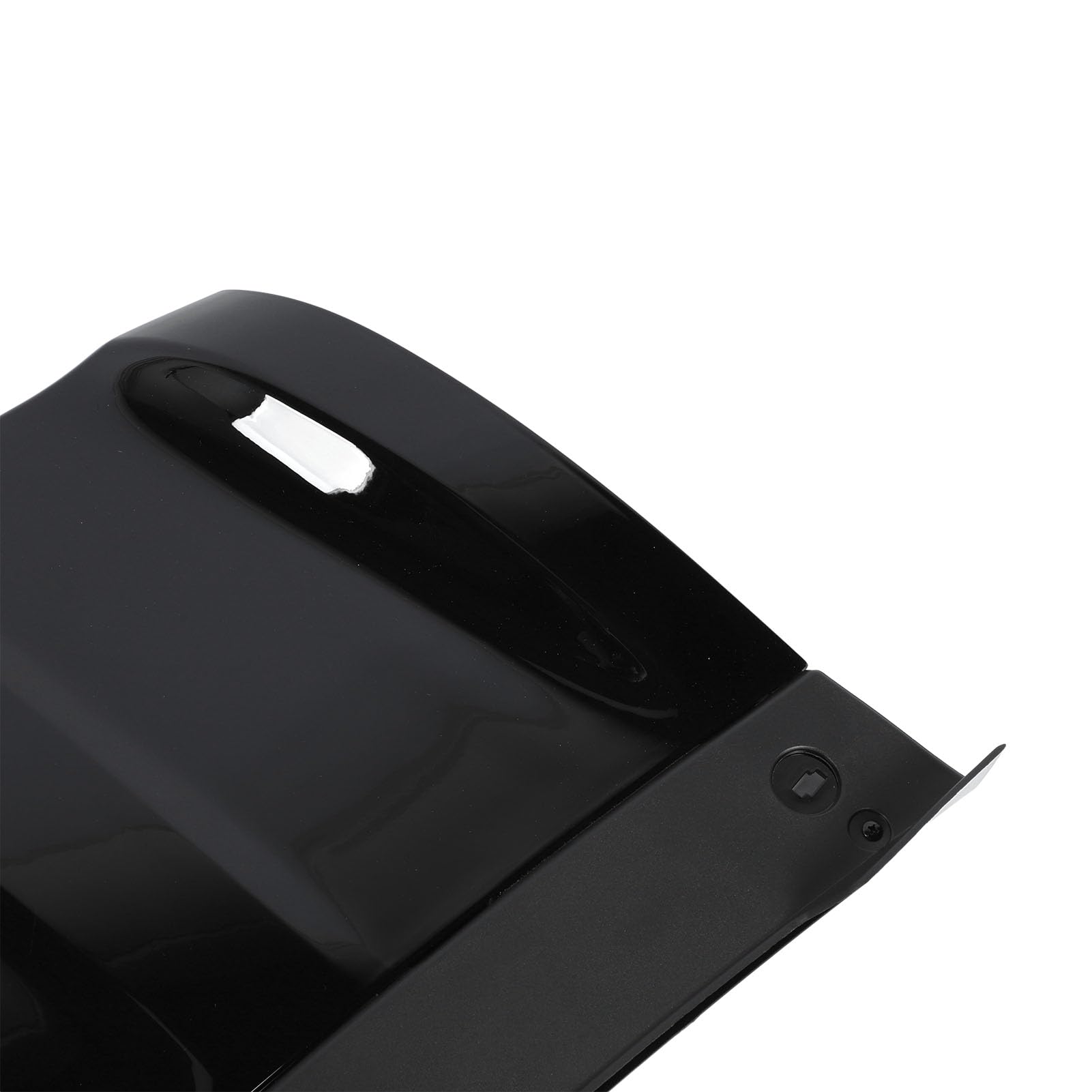 KIMISS Piastra Paraurti Anteriore Protezione per Gli Occhi di Traino Copertura Nera Lucida Protezione per Traino per Sport L494 Facelift 2018-2022 LR109870 Copertura per Paraurti