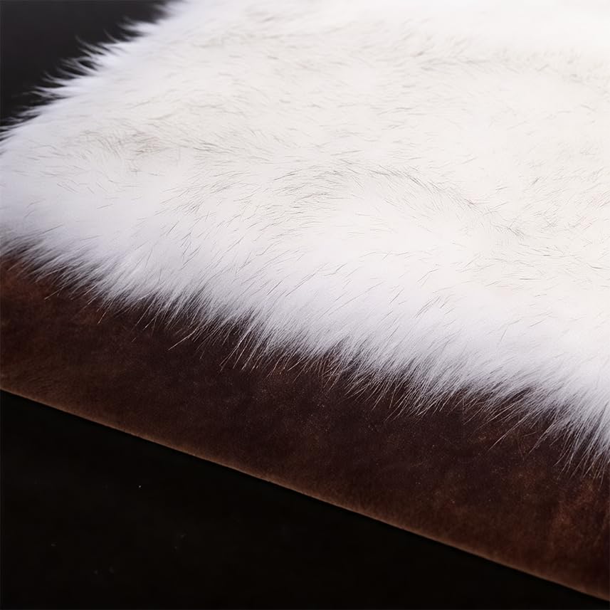 Luxury High-Density Faux Fur Shawl – No Shedding, Fluffy Bridal Wrap with Satin Lining, Warm for Weddings 5