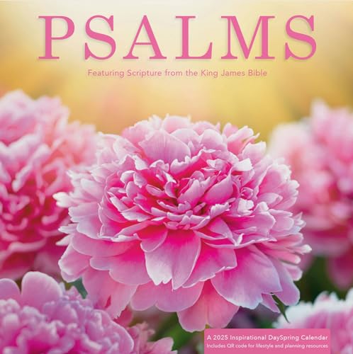 Psalms Featuring Scripture From the King James Bible: A 2025 Inspirational DaySpring Wall Calendar