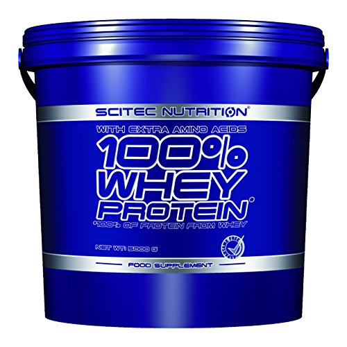 Preisvergleich Produktbild Scitec 100% Whey Protein, 5000g, Geschmack:Strawberry
