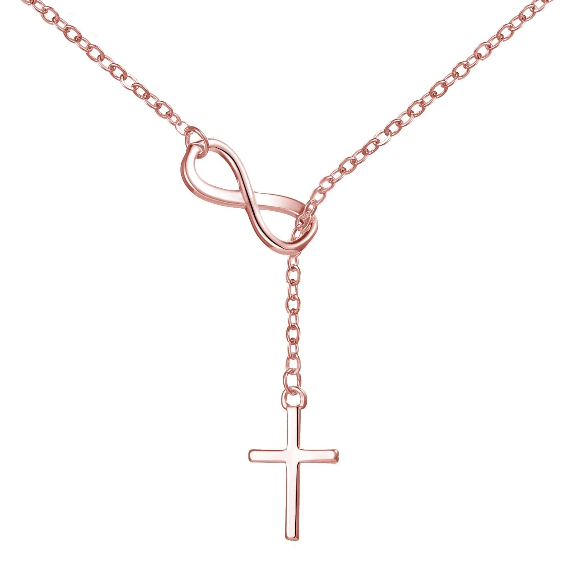 Moda Donna Online: Le Premium® - Collana placcata in oro bianco 18 k