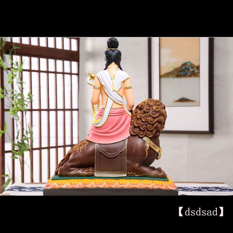 Amazon｜仏像【文殊菩薩・普賢菩薩】樹脂製 特大サイズ （彩色）仏教 