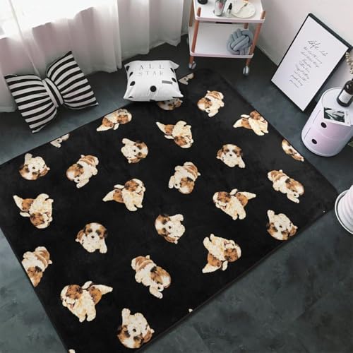 �V�[�E�Y�[ �G�� ���� �J�[�y�b�g �����` ���O �ėp �h�_�j �R�� �h�L �ӂ���Ǝ�G�� ������� ���g�[�Ή� �􂦂� ����~�ߕt 100 × 150 cm