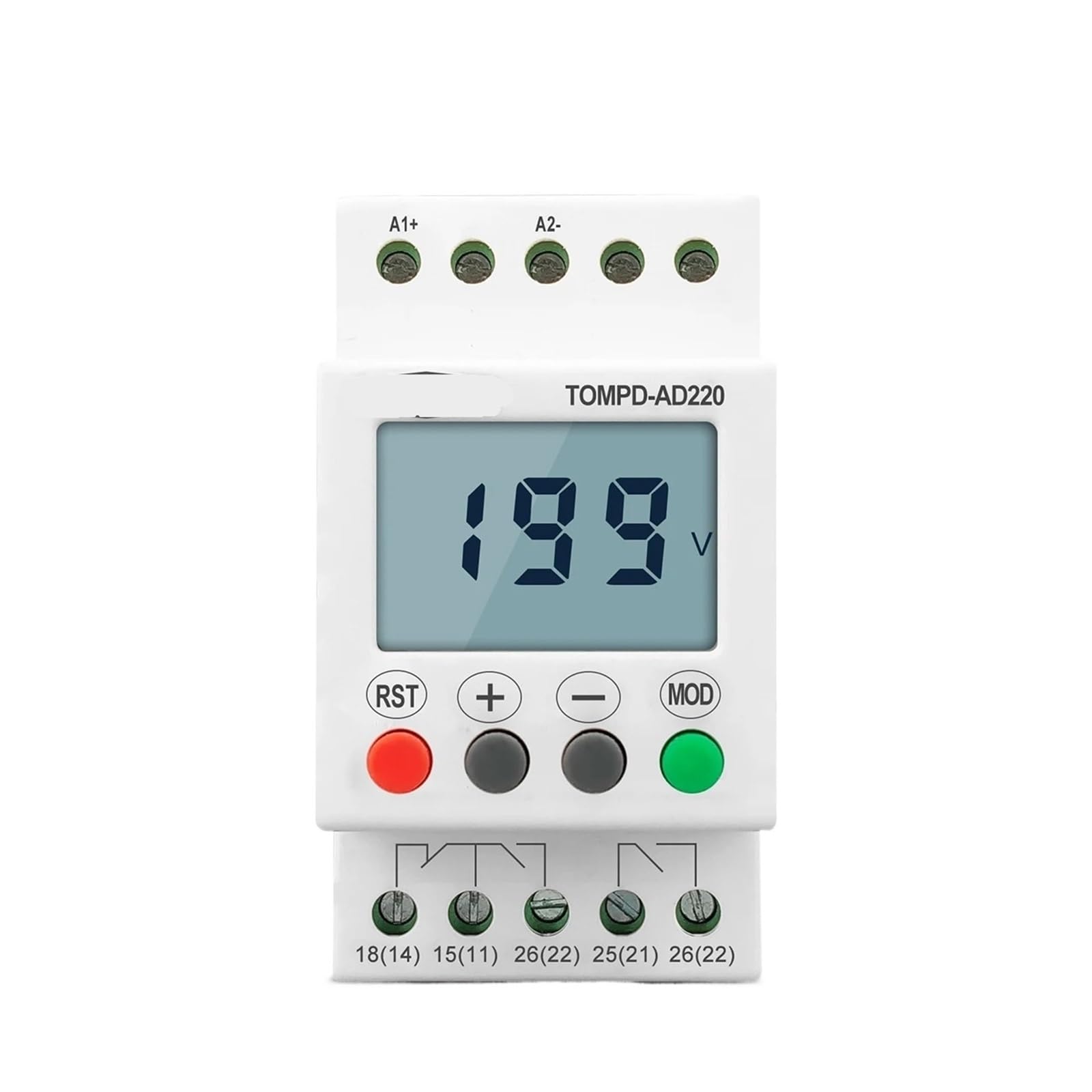 Protector de relé de monitoreo para proteger electrodomésticos en casa 6