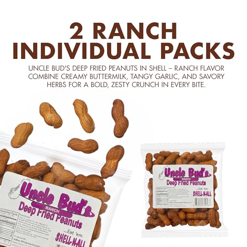 Image of Uncle Bud's Deep Fried Peanuts, Ranch Flavor - 2 Pack