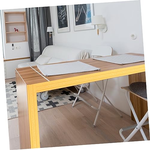 DOITOOL 2 Peças De Papel De Parede Autoadesivo Cintura Placa De Piso Moldagem De Espuma Janela Acaba