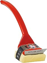 Grill Rescue Griddle Brush –Bristle-Free, Heavy-Duty Griddle Cleaner for Flat Tops & BBQ Griddles | Heat Resistant, Safe for Nonstick Surfaces, Cast Iron & Stainless Steel (Griddle brush with scraper)