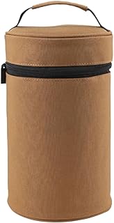 Bolsa de vajilla de camping, organizador de cuencos de campamento, almacenamiento resistente al agua anticolisión para platos de barbacoa, tazas y cuencos plegables, material sólido, 5.9 x 9.8