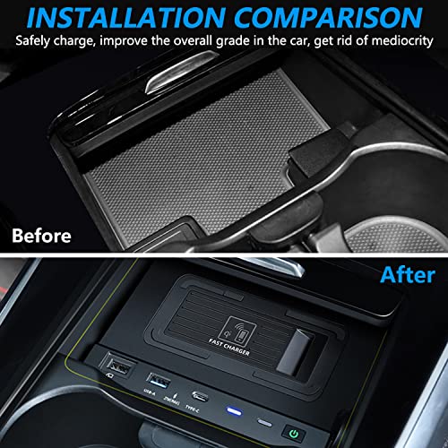 Singkin Caricatore Wireless Auto per Mercedes-Benz...