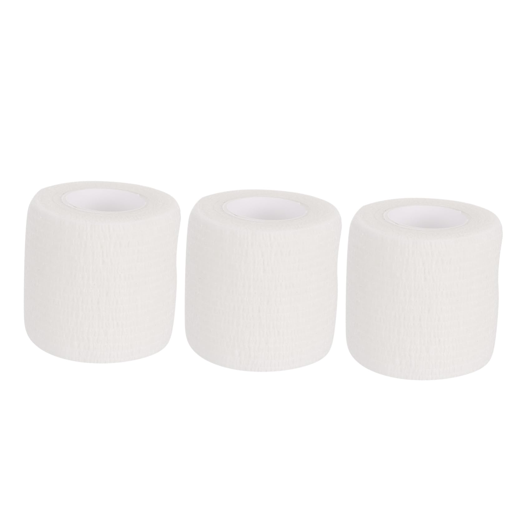 GOOHOCHY Elastic Bandage Self Adhesive Wrap for Wrist Support White Nursing Elastic Bandage for Sports Hiking and Camping