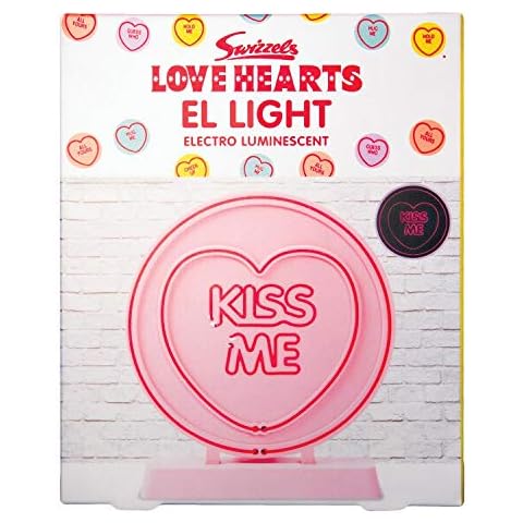 Fizz Creations Pink Love Heart El Light Cover