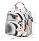 LCY Qualität Leinwand Designer Organizer Mini Multifunktions Baby Windel Wickeltasche Tote Messenger Rucksack-Streifen