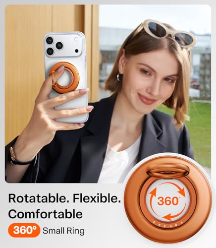 TORRAS Magnetic Case & Magnetic Phone Grip Ring Holder Kickstand - image 2