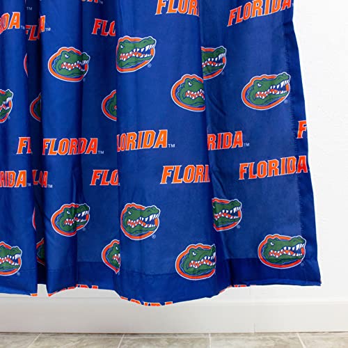 Image of College Covers Everything Comfy Florida Gators Bright and Colorful Shower Curtain Cover
