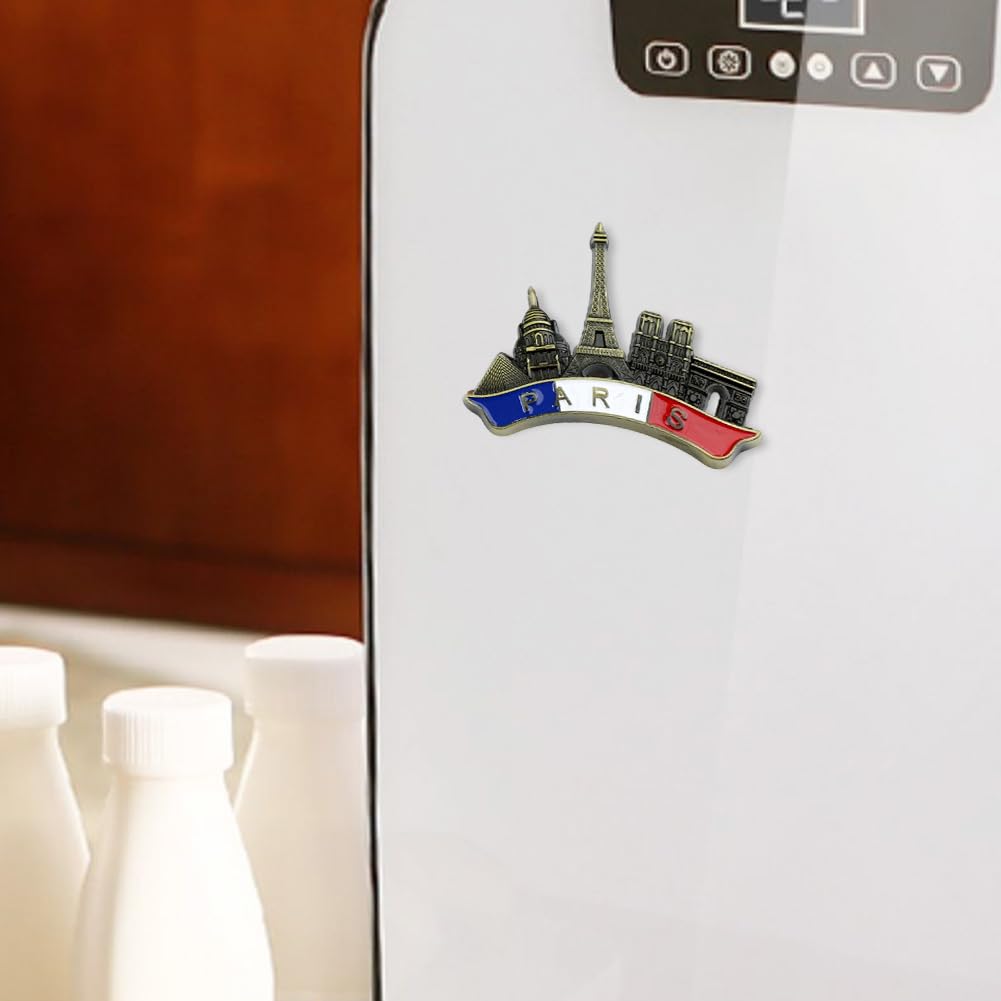 Magnetini Frigorifero Parigi Retr&ograve; - 2 Pezzi Decorativi Per Cucina