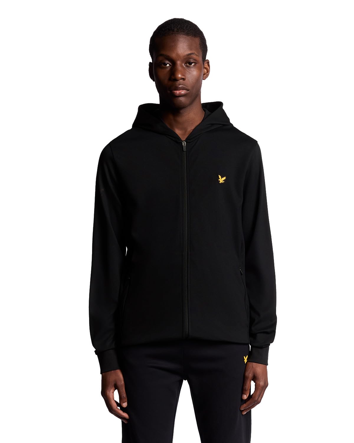 Lyle And Scott Men's Black Full Zip Hoodie in Size 2XL, Sports Direct