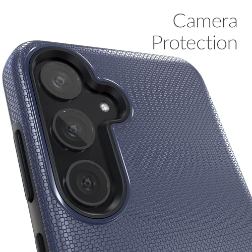 Image of Crave for Samsung Galaxy S24 Plus Case, Shockproof Protection Dual Layer Case for Samsung Galaxy S24 Plus (6.7 inch) - Navy