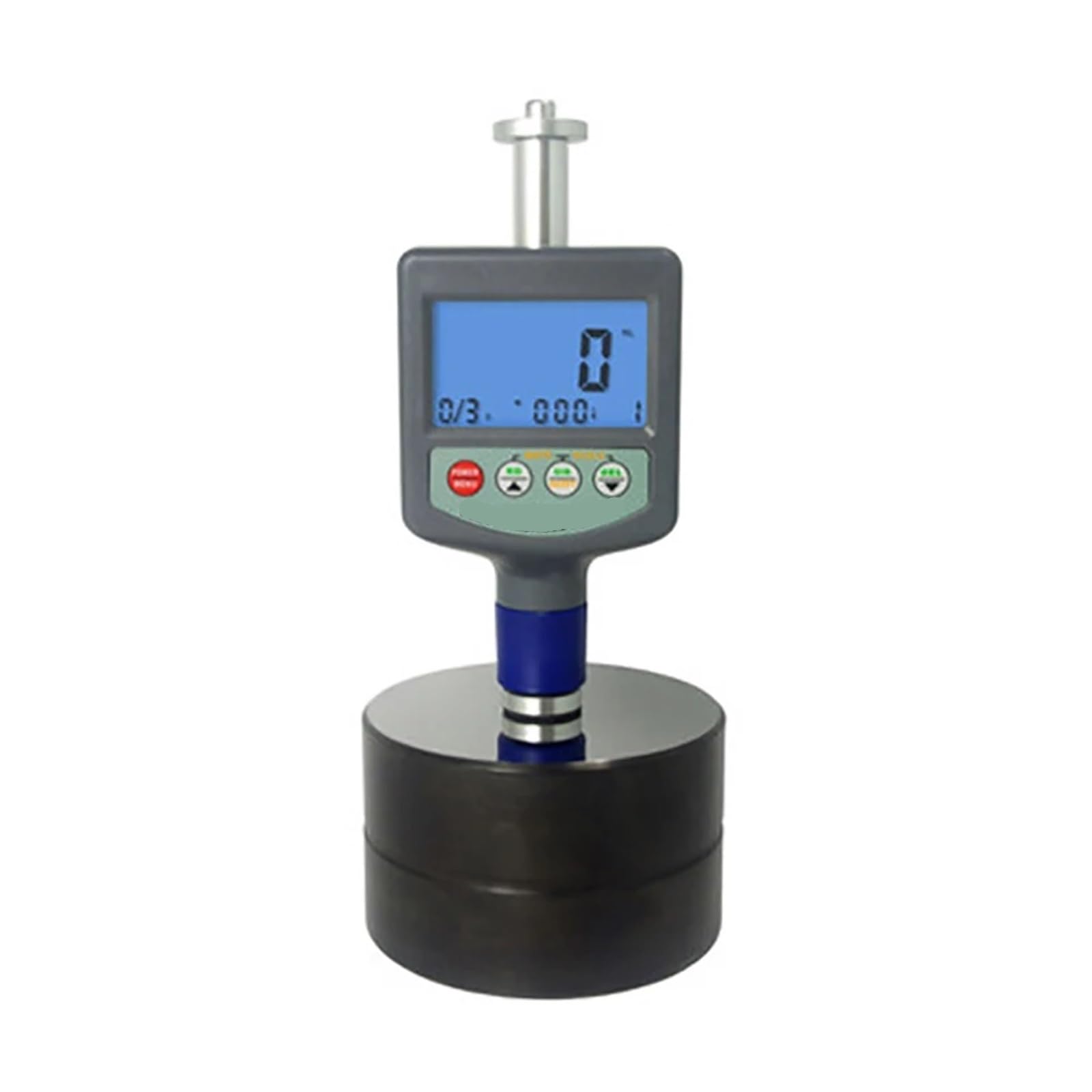 Gqnblvhzupdm A Hardness Tester Portable Leeb Hardness Meter Tester Metal Gauge Hardometer With Screen Iron Block