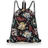 [鬼滅の刃] ナップサック キルトナップサック キッズ QKM-1880 ブラック