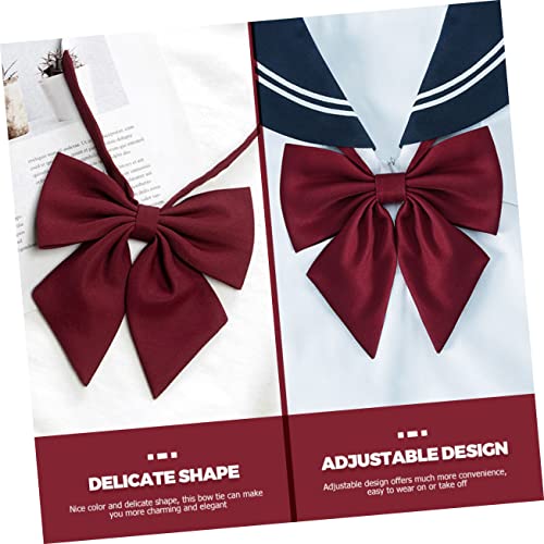 KESYOO 2pcs Adjustable Bow Ties for Women Elegant Costume Accessories for Prom Weddings and Parties Colors for Uniforms and Celebrations4
