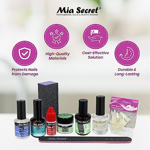 Mia Secret Kit Profesional Acrílico y Gel 9 piezas miniatura 5