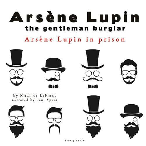 Ars&egrave;ne Lupin in Prison Audiolivro Por Maurice Leblanc capa