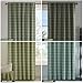 Madison Park Anaheim Cabin Plaid Curtain Window, Thermal Insulated Fleece Lining, Living Room Decor Light Blocking Drape for Bedroom, 1-Single Panel Pack, 50