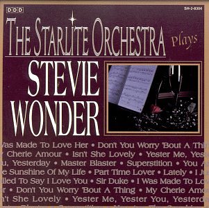 Plays Stevie Wonder [Audio CD] Starlite Orchestra