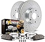 Power Stop K137-36 Front Z36 Truck & Tow Brake Kit, Carbon Fiber Ceramic Brake Pads and Drilled/Slotted Brake Rotors