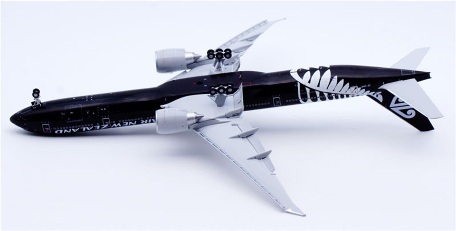 Repliki modeli samolotów 36CM 1/200 zestaw modeli do składania samolotu dla powietrza nowa zelandia B777-300ER ZK-OKQ klapy na dużą skalę odlewany model samolotu miniaturowy model samolotu