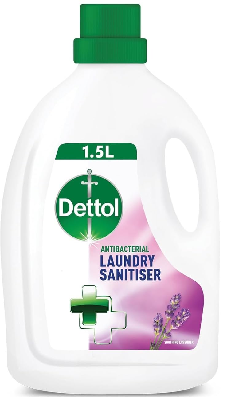Dettol Anti Bacterial Fresh Lavender Liquid Laundry Sanitiser Cleanser - 1.5 L
