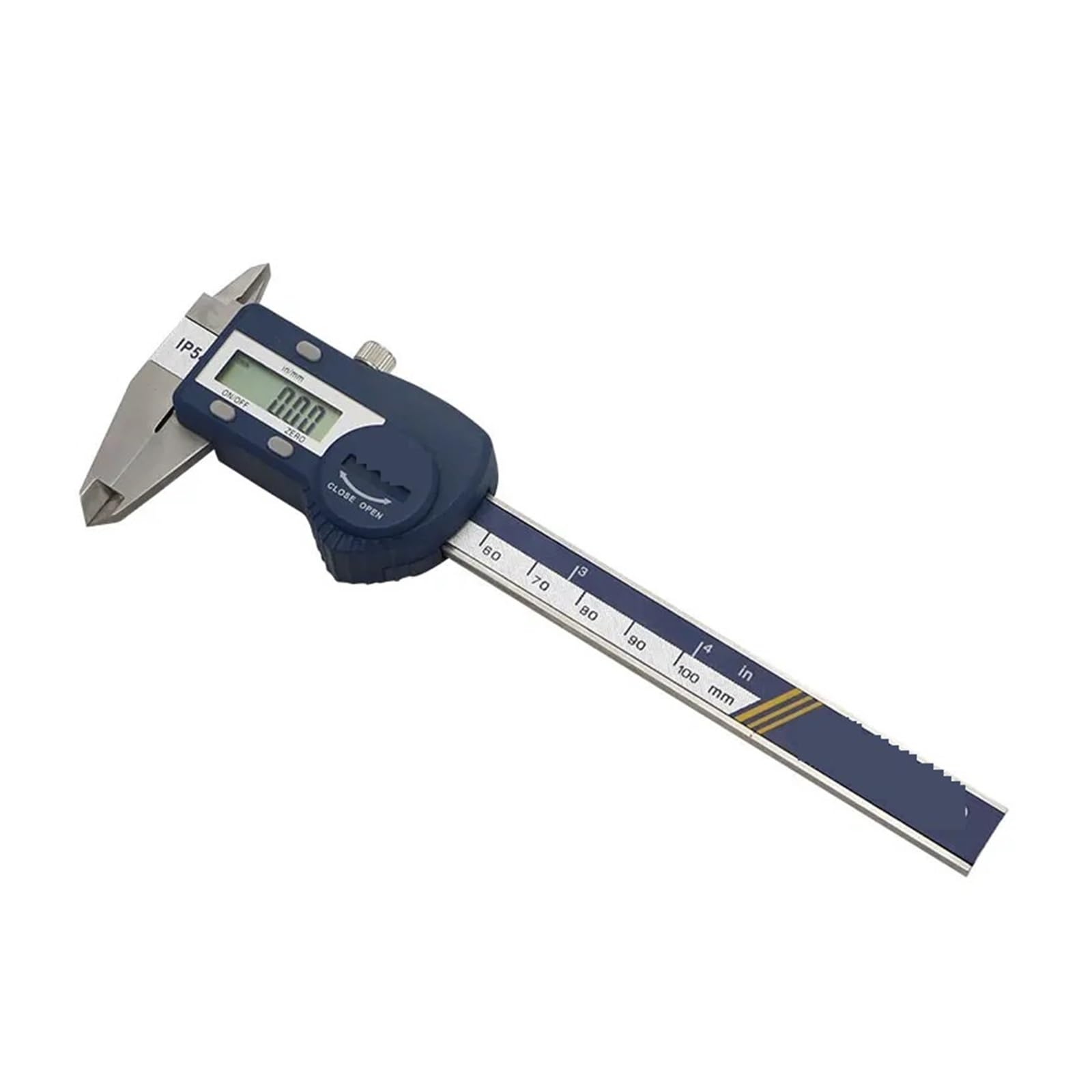 Digitaler Messschieber, 100 mm, 0,01 mm, elektronischer digitaler Messschieber, Mikrometer, Edelstahl-Messwerkzeug Messwerkzeuge