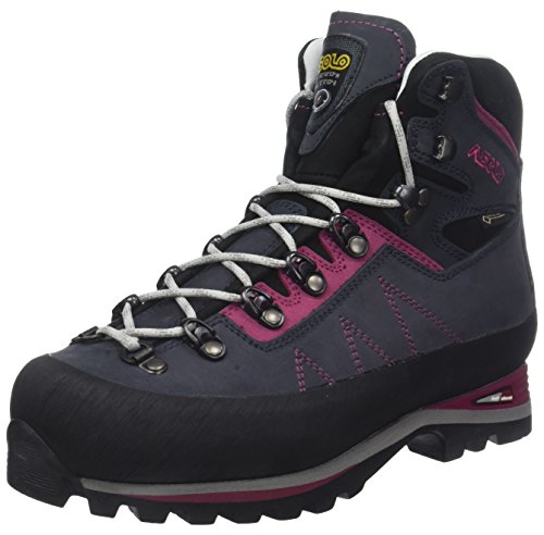 Asolo LAGAZUOI GV ML, Botas de Senderismo para Mujer, Rose Blue Navy Red Bud A669, 38 2/3 EU