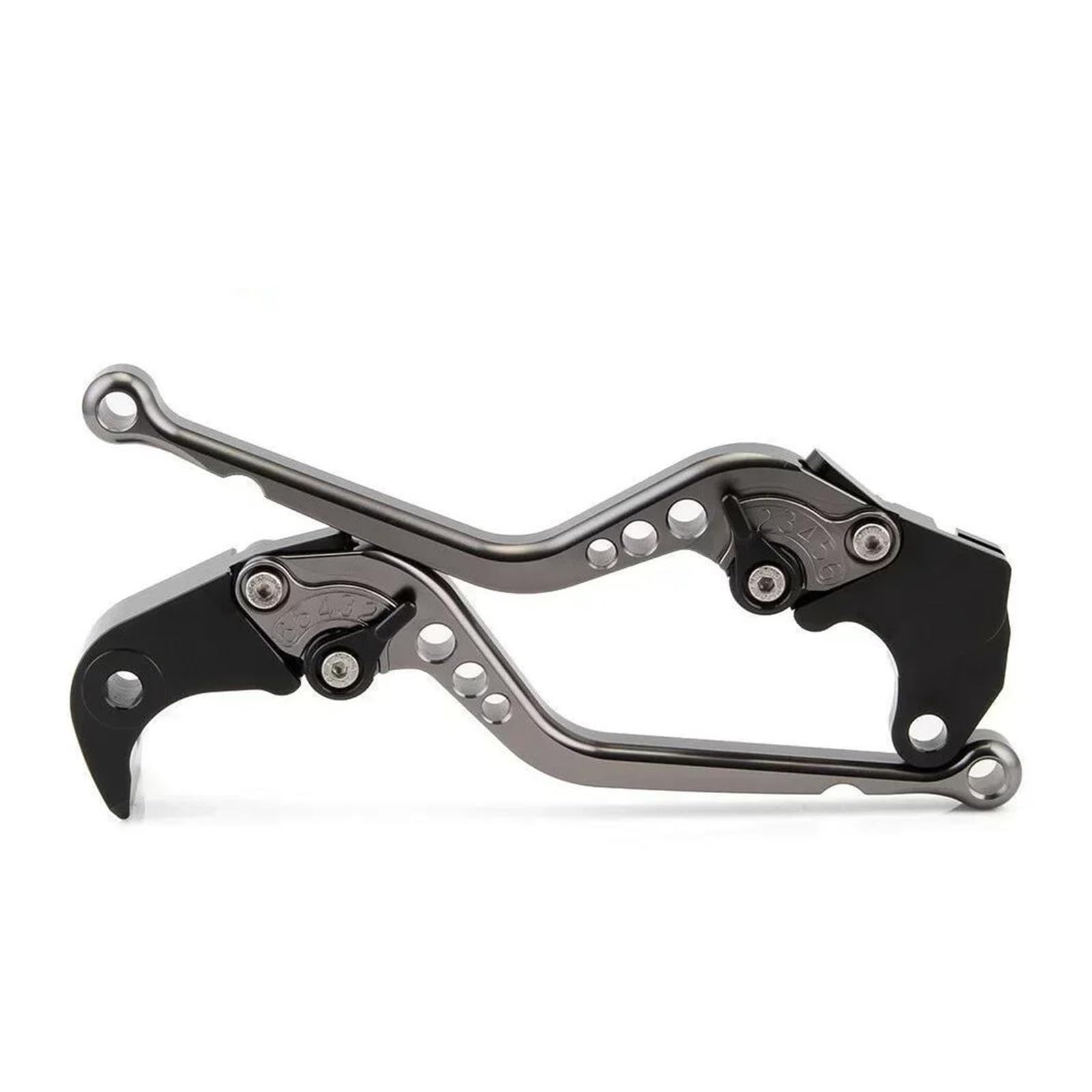CTCYWLWAYZ Motorcycle 7/8" 22mm Brake Clutch Levers for Ninja ZX-6 ZZR600 GPZ500S EX500R ZR750 for Zephyr ZX9R ER-5 ZXR400 for Versys 650cc Brake Clutch Lever(Q)