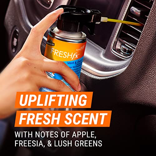 Armor All Car Air Freshener And Cleaner, Vent And Duct Cleaner, Odor Eliminator Spray For Cars, Trucks, Freshfx Tranquil Skies, 1.5 Oz, 3 Pack #TOP3