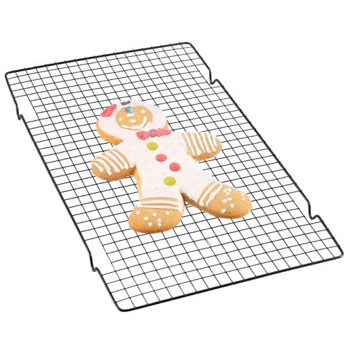Besto 25cm x 35cm Wire Cooling Rack for Baking | Non-Sick & Dishwasher Safe Cooling Rack Tray for Cakes, Cookies, Muffins, Biscuits & More | Oven Safe & Allows Steam to Evaporate